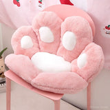 peluche-coussin-patte-de-chat-rose