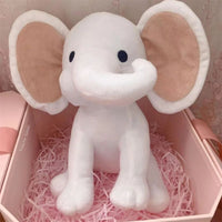 peluche-éléphant-blanc