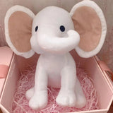 peluche-éléphant-blanc